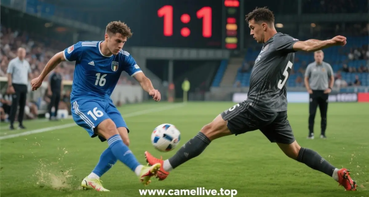 Camel Live Player Argument on Pitch